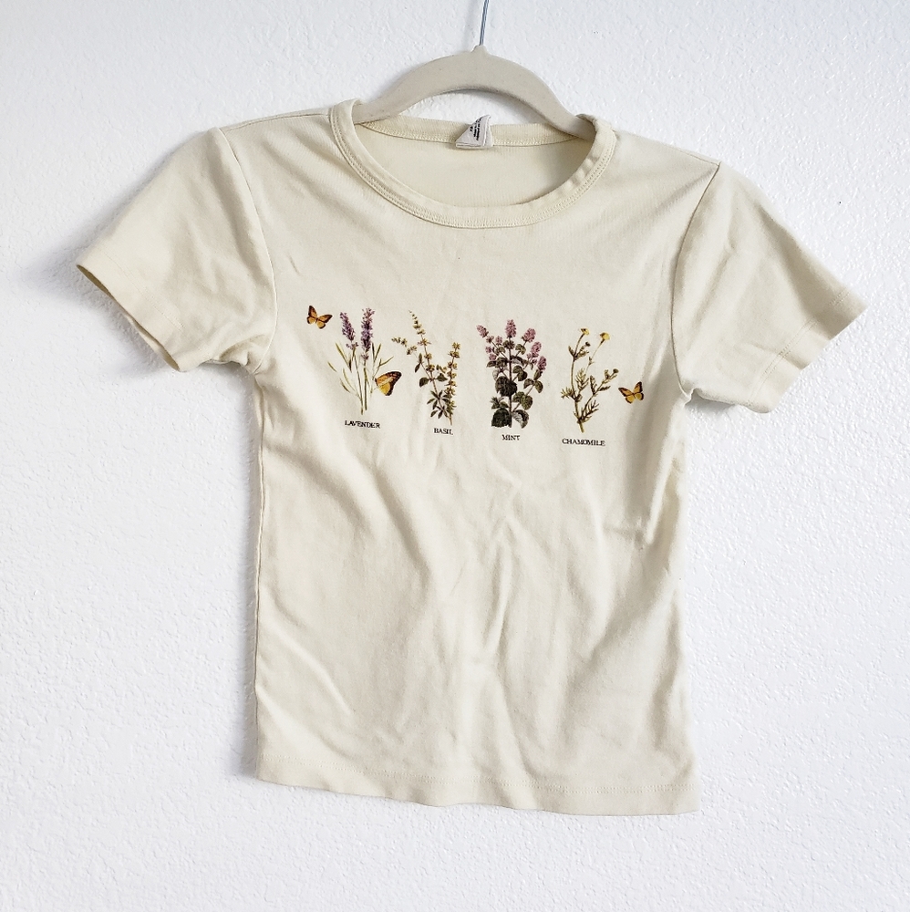 Urban Outfitters Plant Print Nature T-Shirt